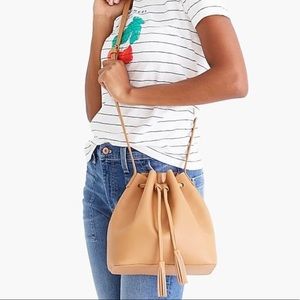 NWOT J. Crew Factory Bucket Bag